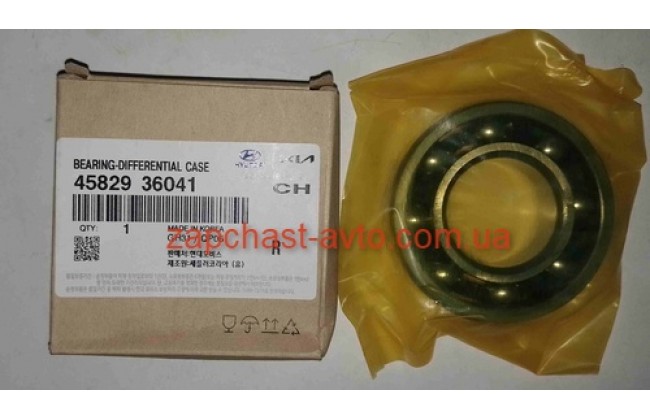 Подшипник дифференциала Getz, Accent 95-, Elantra 96- Mobis 45829-36041