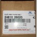 Ролик ГРМ обводящий Accent, Cerato, Getz 1,4-1,6 Mobis 24810-26020
