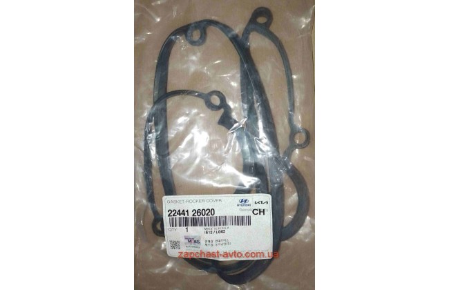 Прокладка крышки клапана Accent, Elantra, Rio 05-10 Mobis 22441-26020