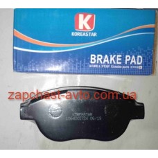 Тормозные колодки передние Geely Emgrand EC-7 KS 1064001724