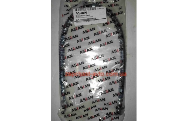 Шланг тормоза передний Geely MK Asian 1014001648