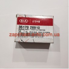 Датчик дроссельной заслонки Elantra, Ceed, I30, Soul Mobis 35170-26910 Датчик дроссельной заслонки Elantra, Ceed, I30, Soul Mobis 35170-26910