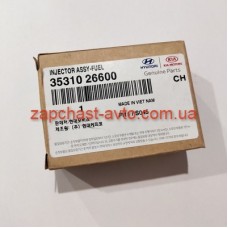 Форсунка бензин 1.4-1.6 11- Mobis 35310-26600 Форсунка бензин 1.4-1.6 11- Mobis 35310-26600