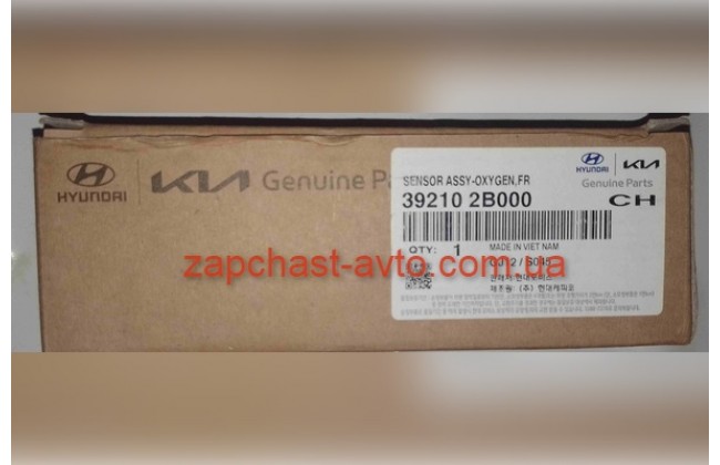 Лямбда-зонд выпускного коллектора Elantra, Ceed i30, Cerato 06-,Mobis 39210-2B020, 39210-2B000