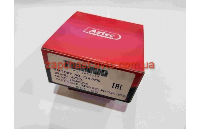 Кольца поршневые Accent, Getz 1.3 STD NPR 23040-22301
