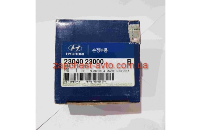 Кольца поршневые Tucson Matrix Elantra Std 2л бензин Mobis 82,0(1,2+1,2+2.5) 23040-23000