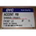 Амортизатор передний левый Accent 11- Solaris, DYC 54650-1R001, 54650-1R000