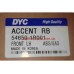 Амортизатор передний левый Accent 11- Solaris, DYC 54650-1R001, 54650-1R000