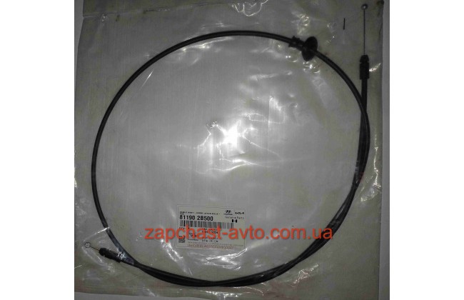 Трос капота Santa Fe 10- 12 Mobis 81190-2B500