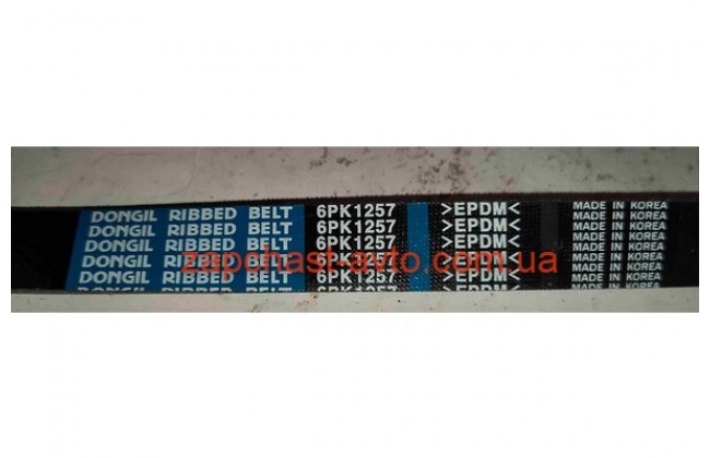 Ремень генератора Ceed, Elantra 1,4-1,6 Conti 25212-2B020, 6PK1257