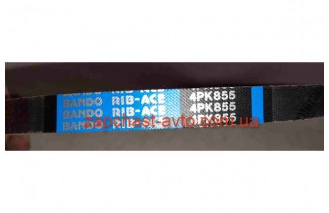 Ремень кондиционера Cerato 1.6, Accent, Rio, Getz 1.4-1.6 05-09, Bando 97713-1E000, 4PK812