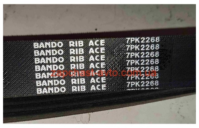 Ремень генератора Kia Hyundai Bando 25212-4A700, 7PK2268