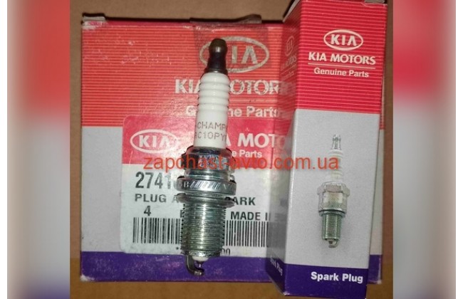 Свечи зажигания Hyundai Kia Mobis 2,7-3,8 27410-37100, RC10PYPB4