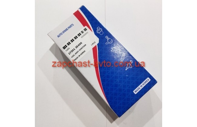 Катушка зажигания Santa Fe 2,7 Yura 27301-3E400 Катушка зажигания Santa Fe 2,7 Yura 27301-3E400