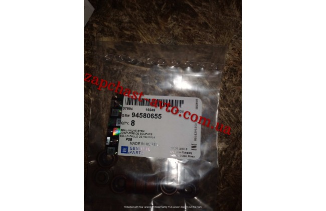 Сальник клапанов Ланос 1.5 GM комплект Сальник клапанов Ланос 1.5 GM комплект