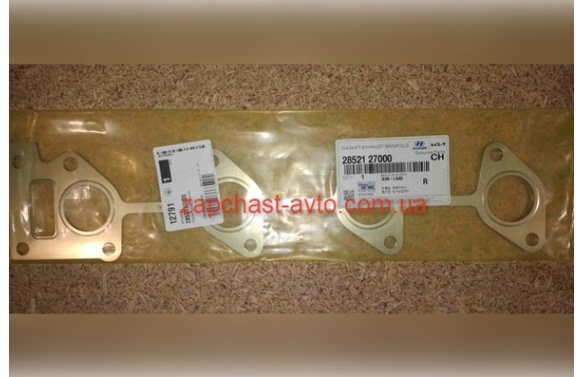Прокладка выпускного коллектора Elantra, Cerato, Santa Fe, Tucson, Sportage Mobis  28521-27000