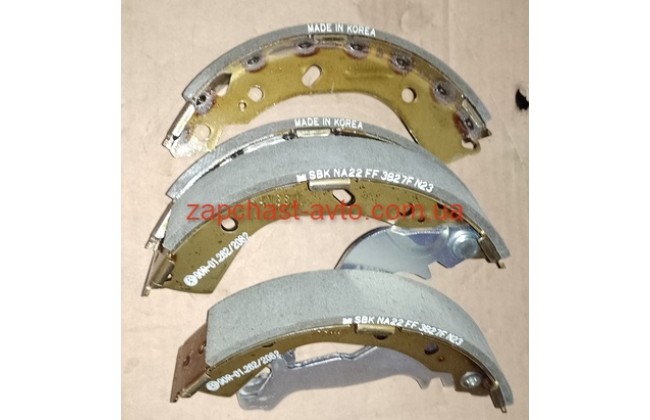 Тормозные колодки задние Getz 02- без ABS SB (d180) 58305-1CA00, SA132