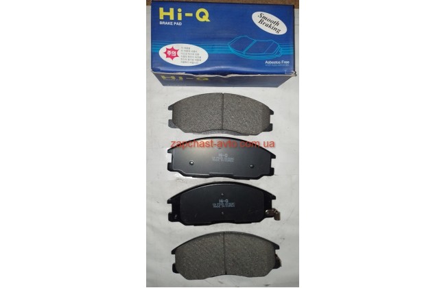 Тормозные колодки передние Santa Fe 01-06, H-1 97-08, Trajet, Rexton Sangsin 58101-4AA32, SP1157