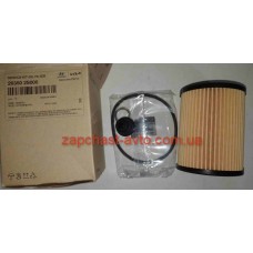 Фильтр масляный Santa Fe, Sonata, Sorento, K5 18- Mobis 26350-2S000